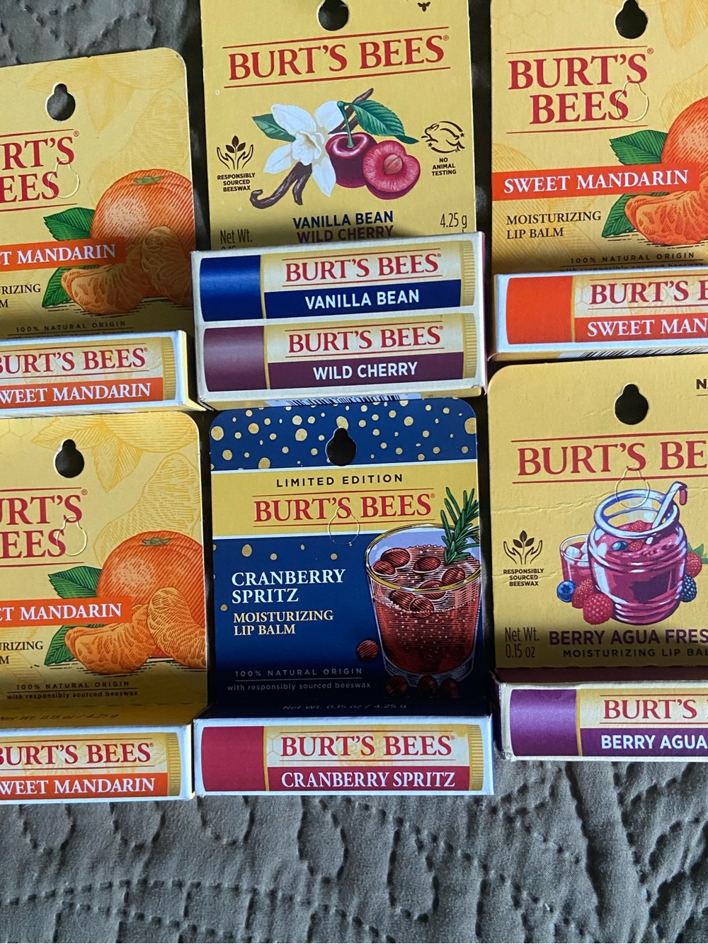 Burt’s Bees 7pk Combo of Flavors Lip Balm